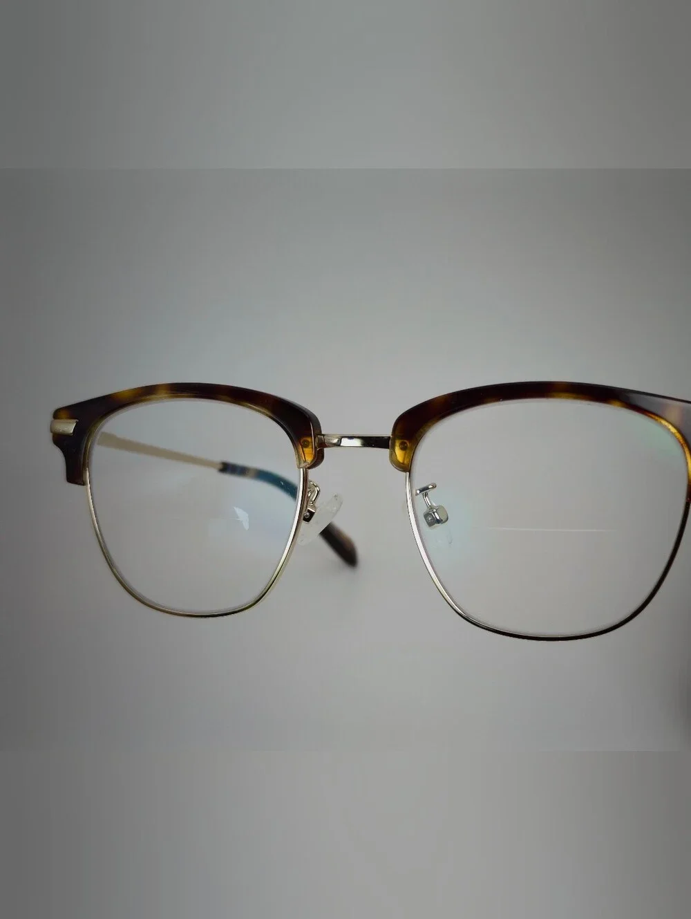 Identity Tortoiseshell Browline.  Eyeglasses. Petite, Well Designed.